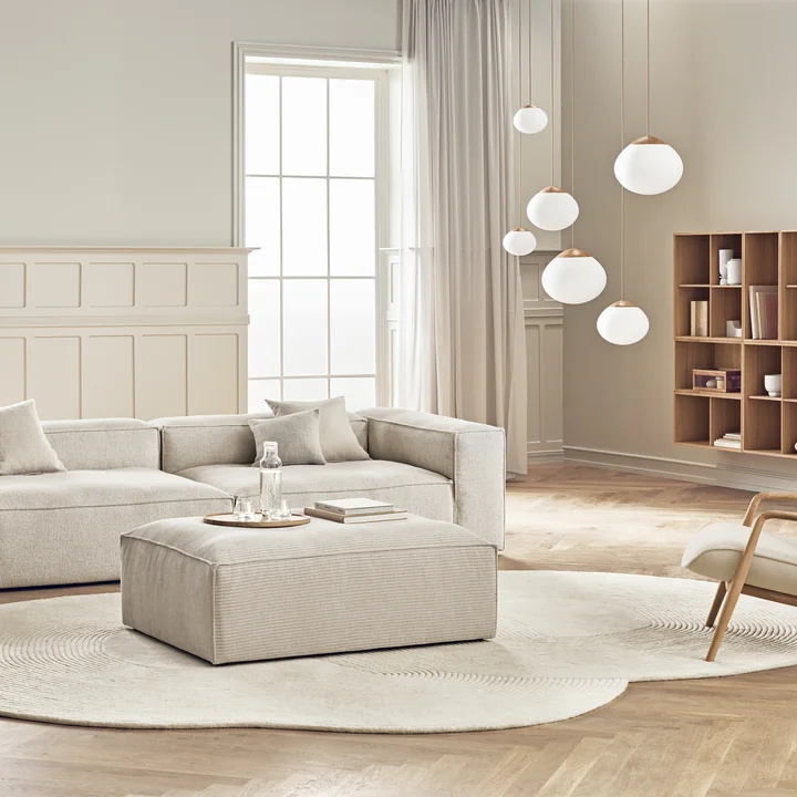 Zen Teppich 250 x 333 cm, creme von Bolia