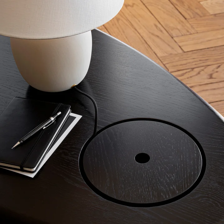 Audo - Torso Tischleuchte H 37 cm, sand / off white