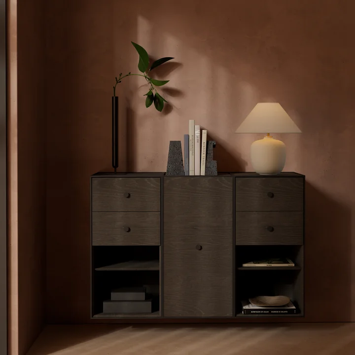 Audo - Frame Regalmodul 70, Eiche geräuchert