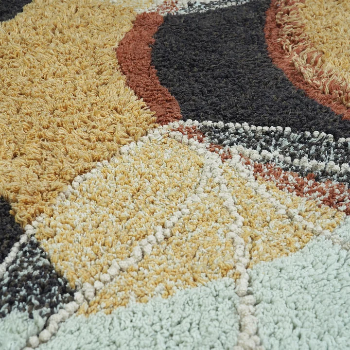 Bee waschbarer Teppich von Lorena Canals