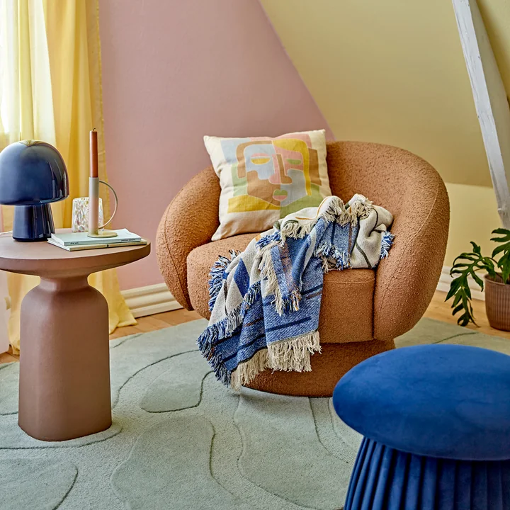 Paddy Tischleuchte und Toscana Decke von Bloomingville