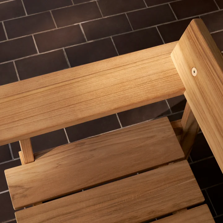 GL101 Timbur Gartenbank, Teak unbehandelt von Carl Hansen