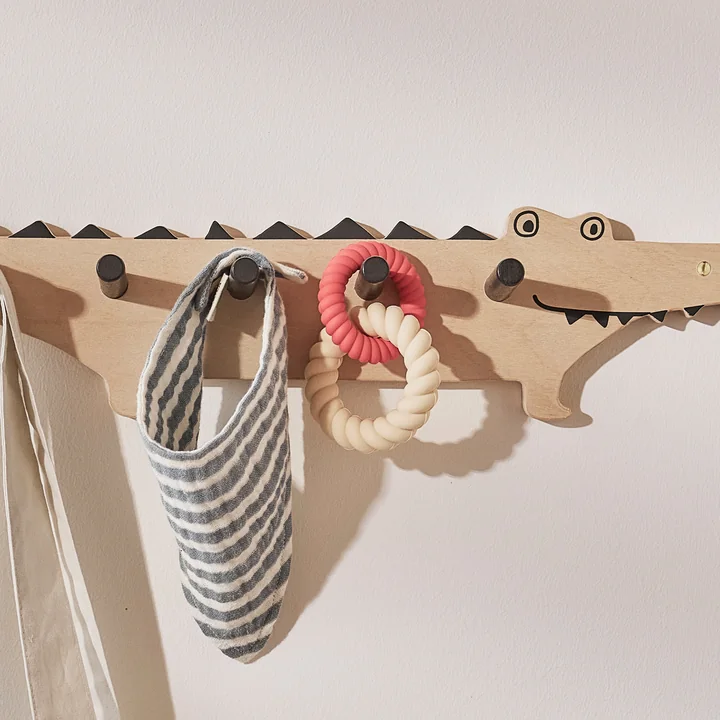 Mellow Beißring, cherry red / vanilla von OYOY Mini