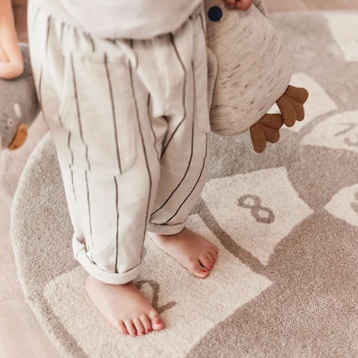 Nautilus Teppich, clay / off-white von OYOY Mini