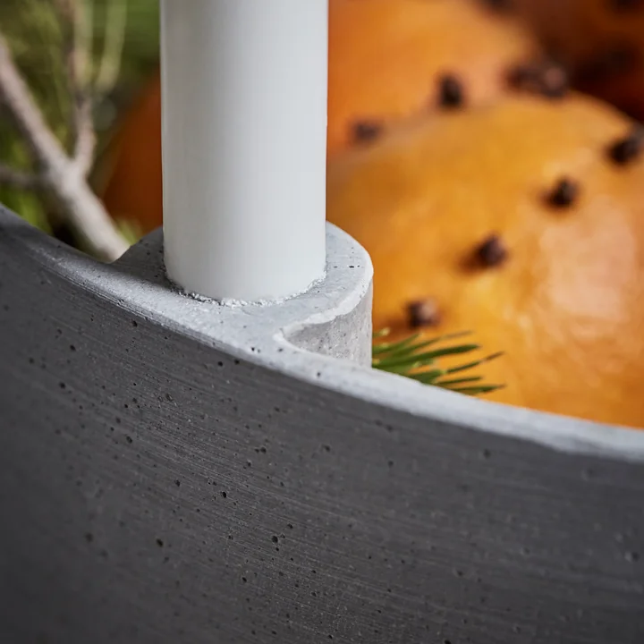 House Doctor - Marb Kerzenständer