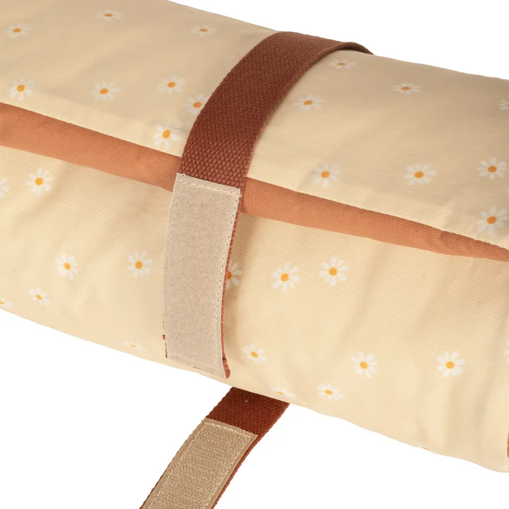 Nobodinoz - Sunshine Picknickdecke, 58 x 140 cm, daisies