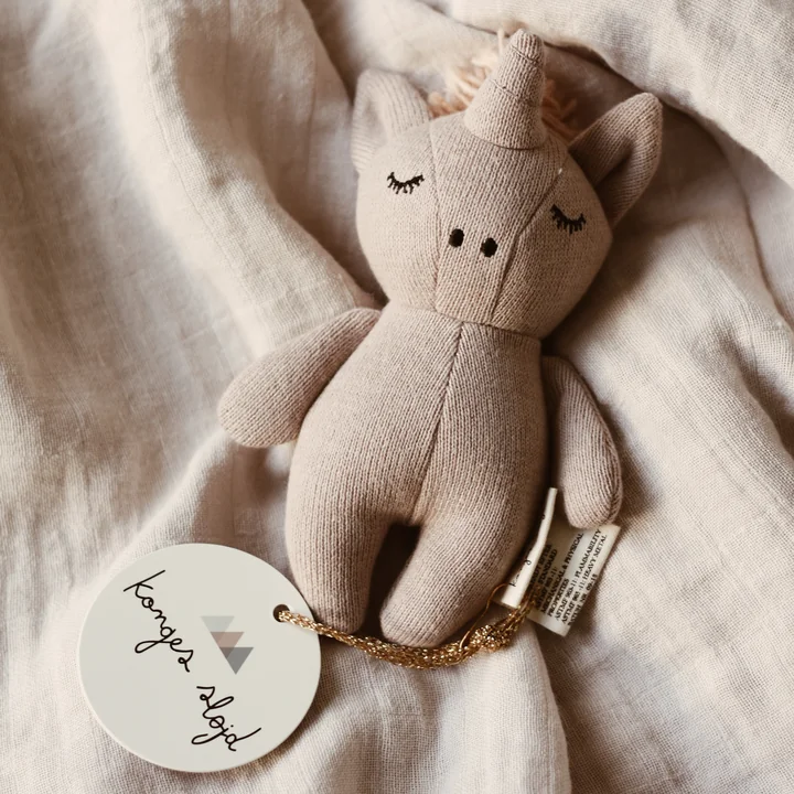 Mini Kuscheltier von Konges Sløjd 
