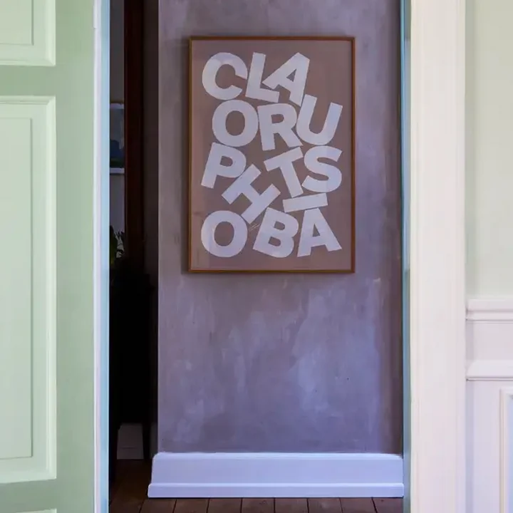 Claustrophobia Poster von Paper Collective