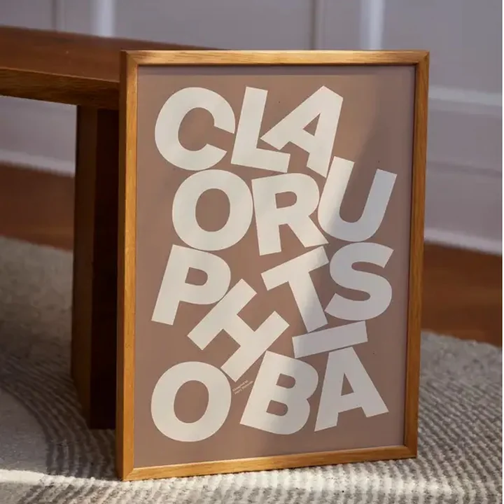 Claustrophobia Poster von Paper Collective