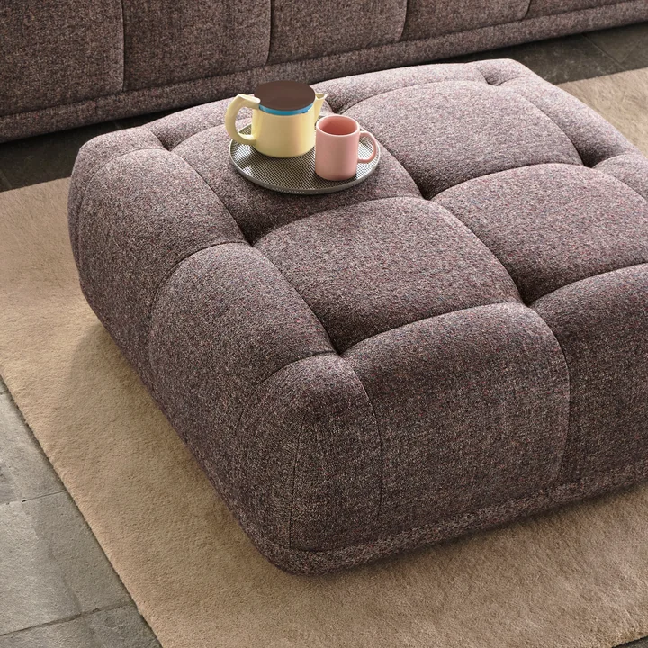 Raw Teppich No. 2, sand von HAY