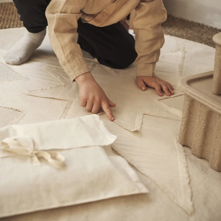 Vela Star Weihnachtsbaum-Decke, natur von Ferm Living