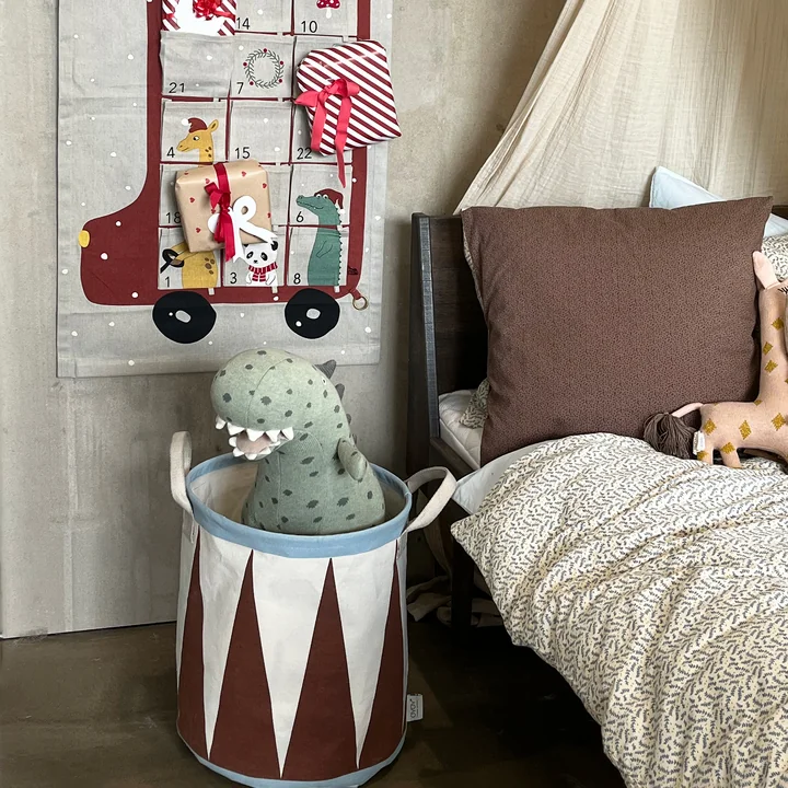 Weihnachts-Trommelkorb von OYOY