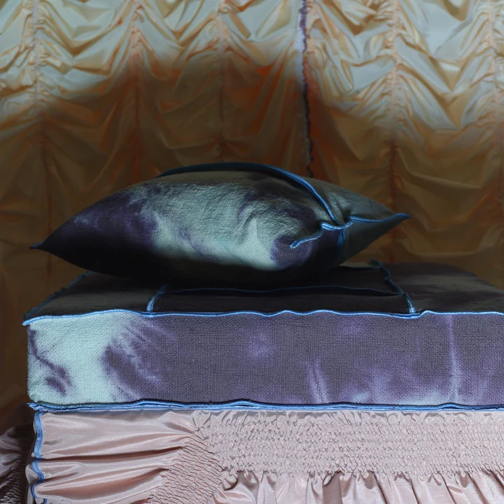 Kissen, 40 x 40 cm, marble espresso von Juslin Maunula