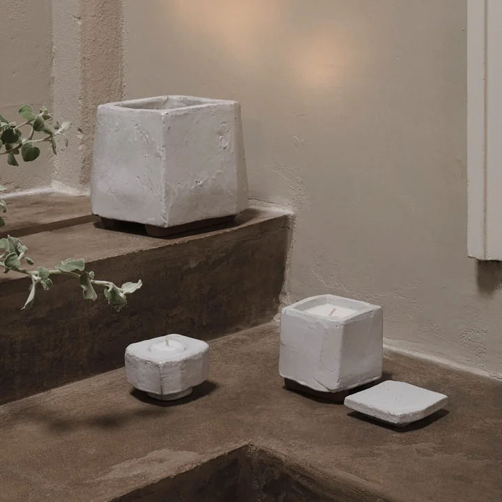 Ferm Living - Kurinu Duftkerze, weiß