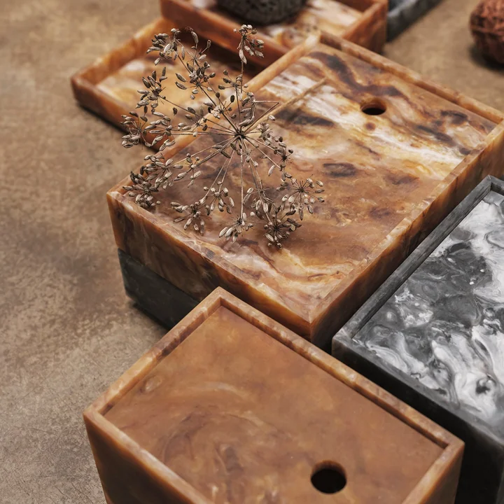 Ferm Living - Mist Box, 15 x 20 cm, sugar kelp