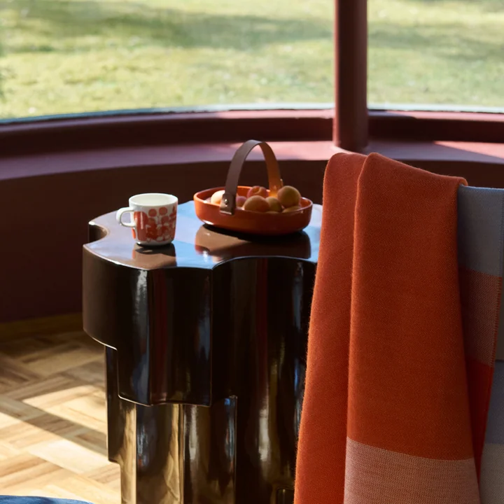 Marimekko - Oiva Koppa Servierplatte, terra / orange