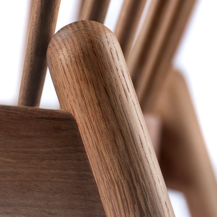 FDB Møbler - J166 Jørna Sessel, Rahmen geräuchtert geölt