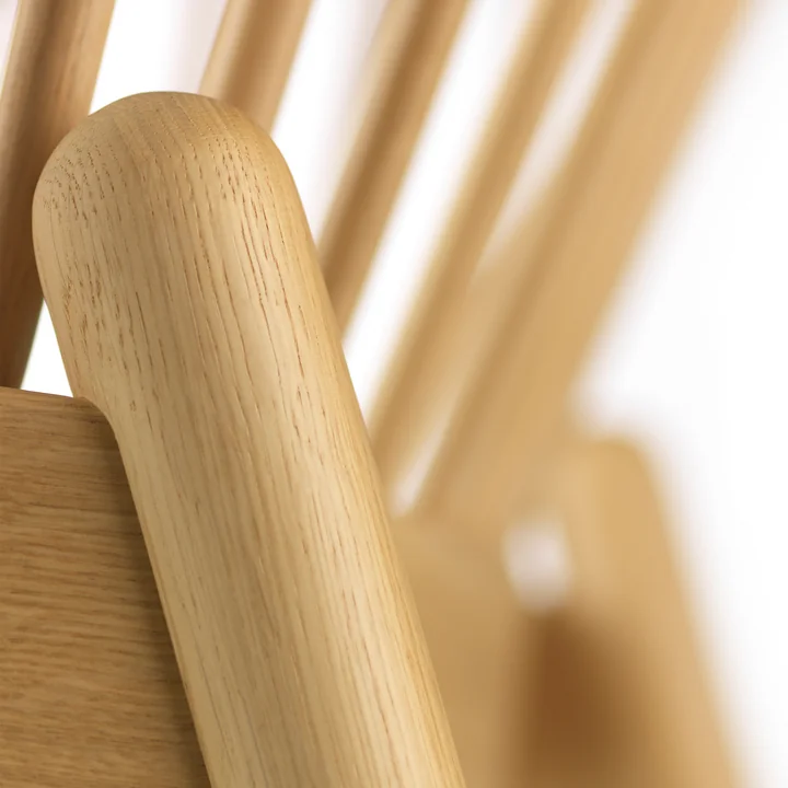 FDB Møbler - J166 Jørna Sessel, Rahmen natur 