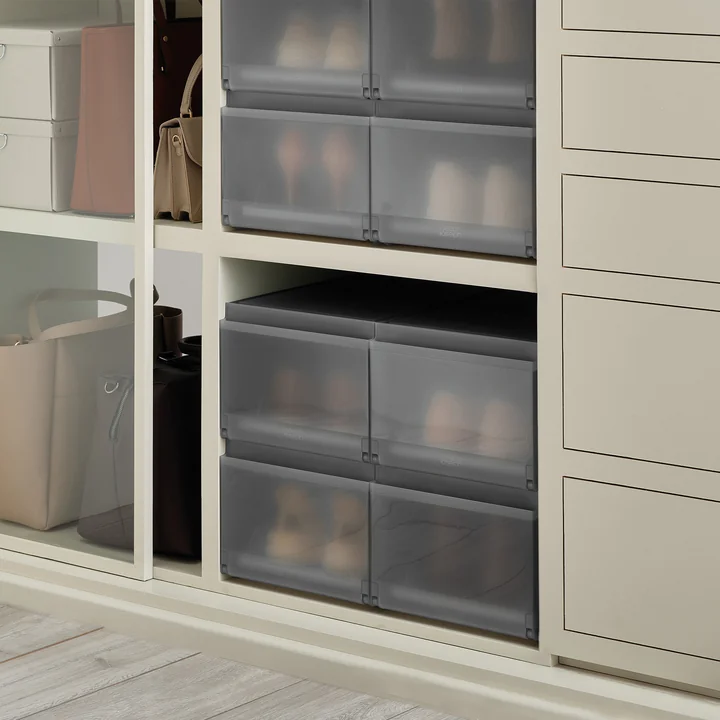 Joseph Joseph - ShoeCase Premium Aufbewahrungsbox, grau