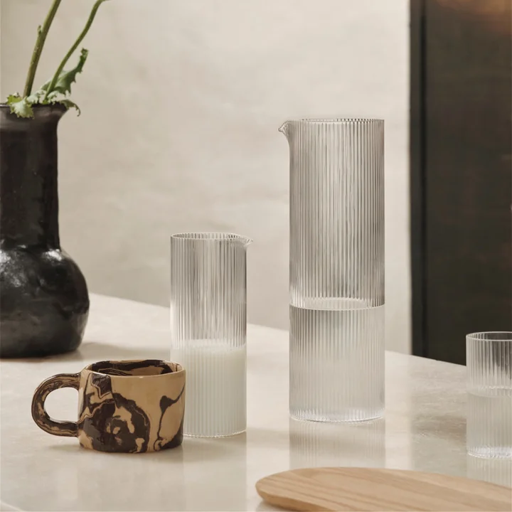 Ferm Living - Ripple Karaffe
