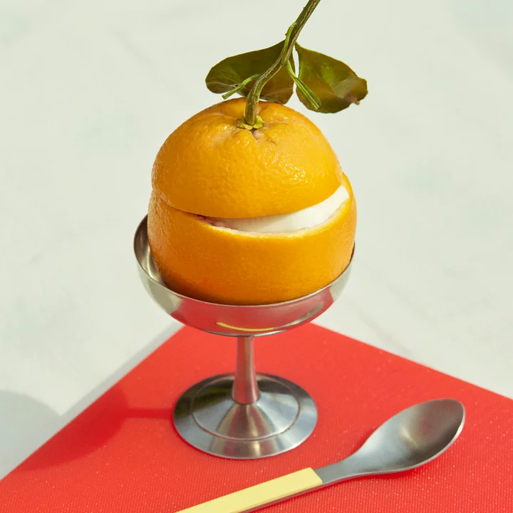 HAY - Italienischer Eisbecher, silber