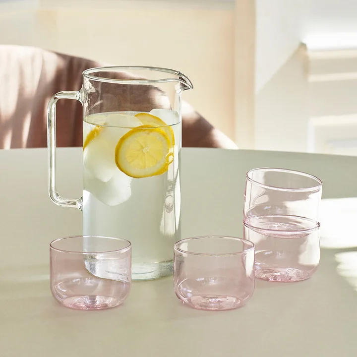 HAY - Karaffe L, H 23,5 cm, klar