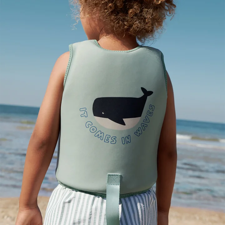 LIEWOOD - Dove Schwimmweste, it comes in waves / peppermint