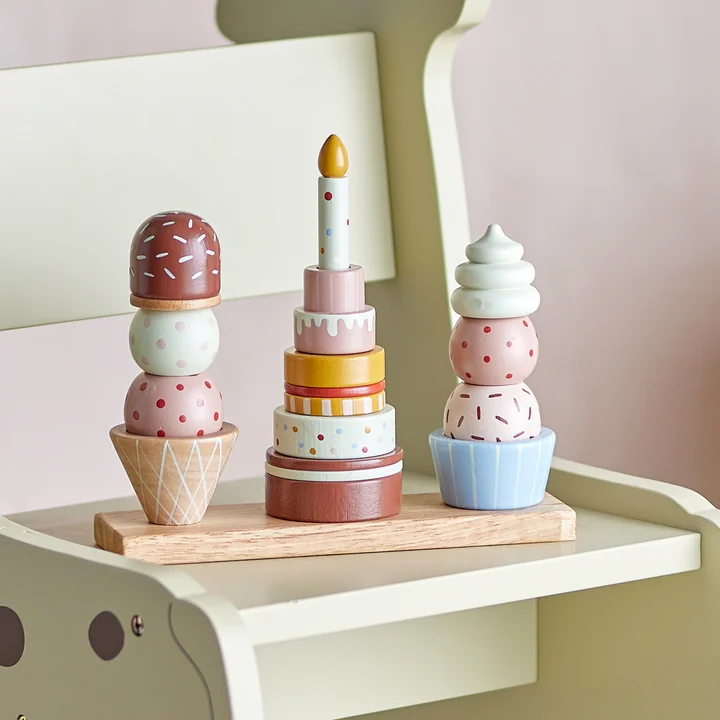 Bloomingville Mini - Celebrate Aktivitätsspielzeug, mehrfarbig (18-tlg.)