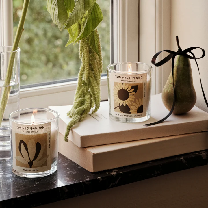 Broste Copenhagen - Duftkerzen, Ø 7,4 x H 8,3 cm