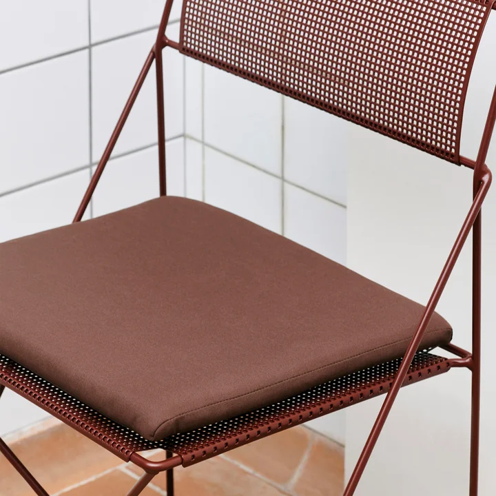 HAY - X-Line Sitzkissen, outdoor, iron red