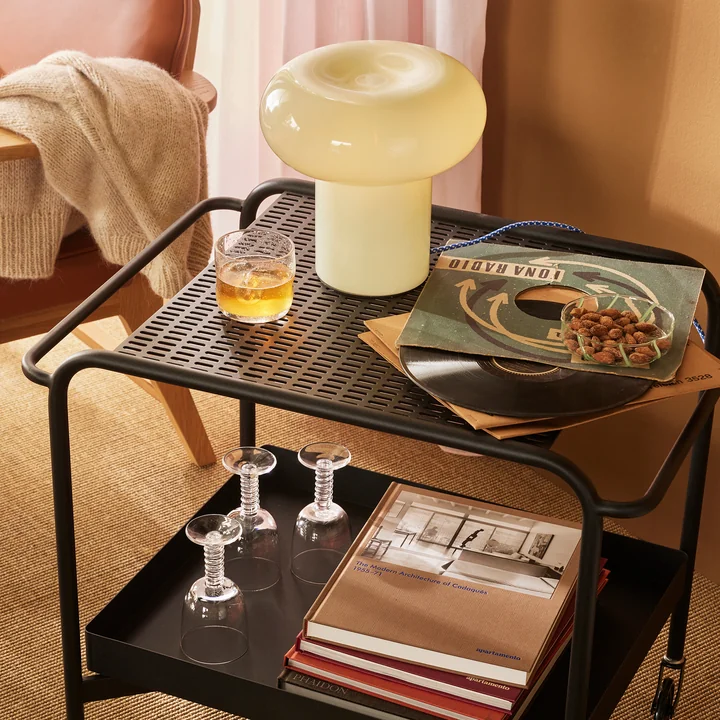 Hübsch Interior- Push Servierwagen mit Rollen