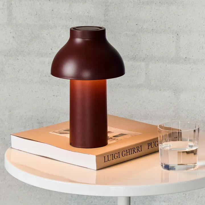 HAY - PC Portable Leuchte No 2, iron red