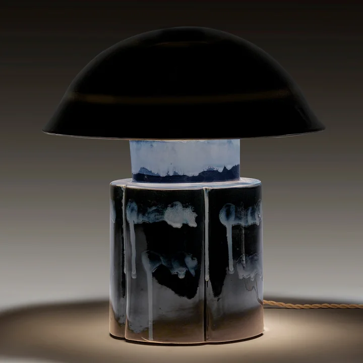 Serax - John Tischleuchte, dunkelblau