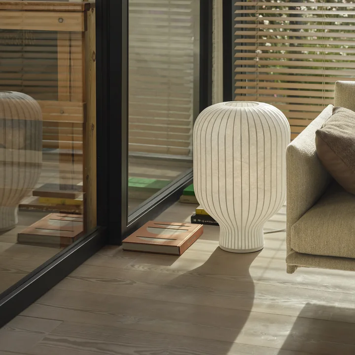 Muuto - Strand Tischleuchte, weiß, H 59 cm