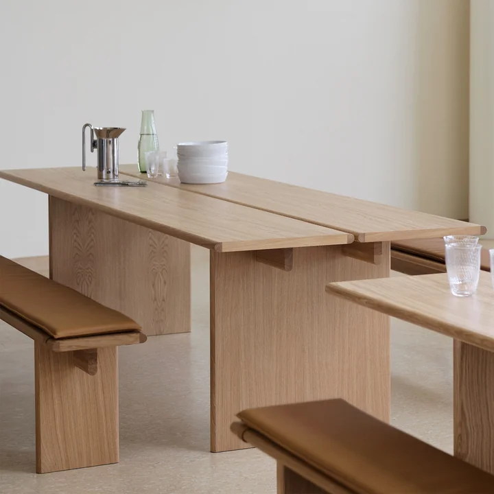 &Tradition - Ita OS1 Esstisch, 200 x 95 cm, Eiche