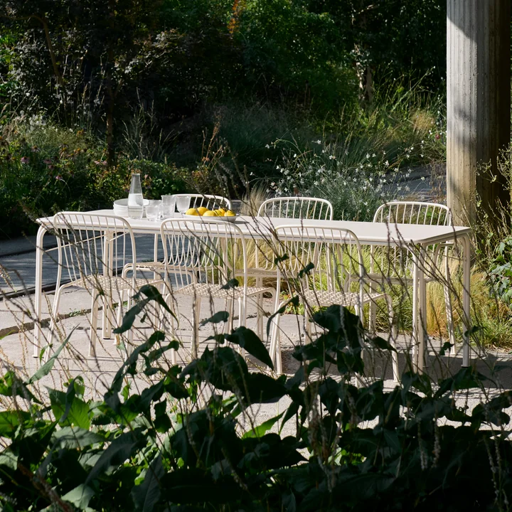 &Tradition - Thorvald SC99 Gartentisch, 220 x 90 cm, ivory