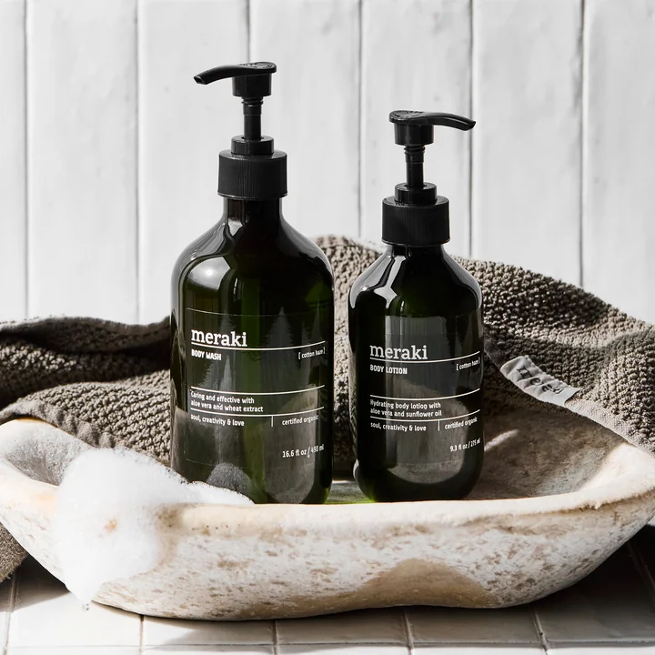Meraki - Body Wash und Bodylotion, Cotton Haze (10th Anniversary Edition)