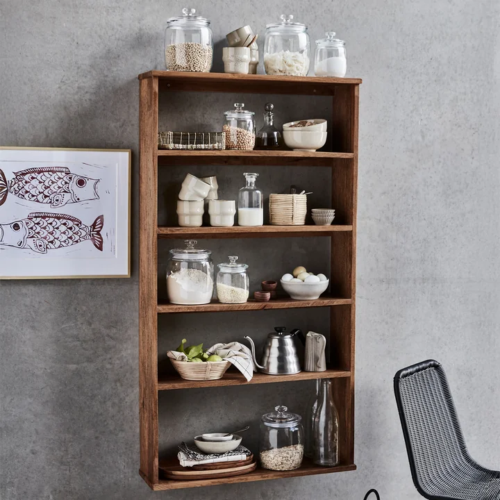 House Doctor - Balance Standregal, H 130 x 70 cm, antique brown