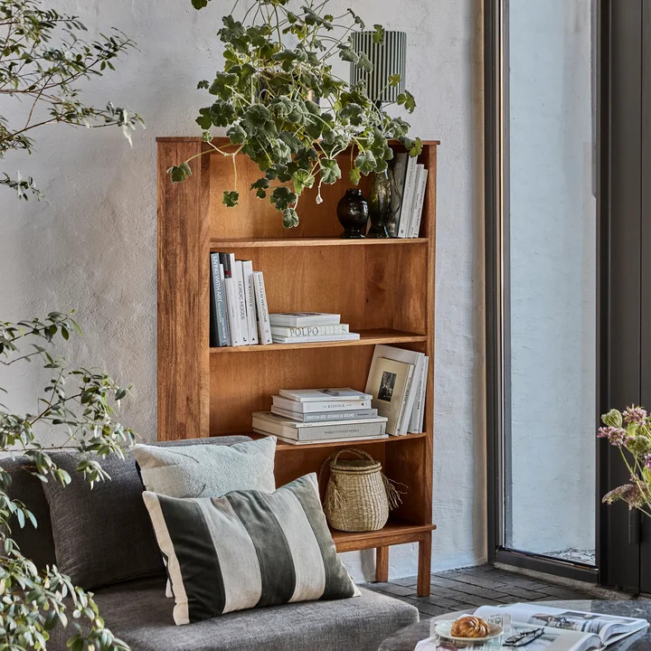 House Doctor - Balance Standregal, H 168,7 x 98,5 cm, antique brown