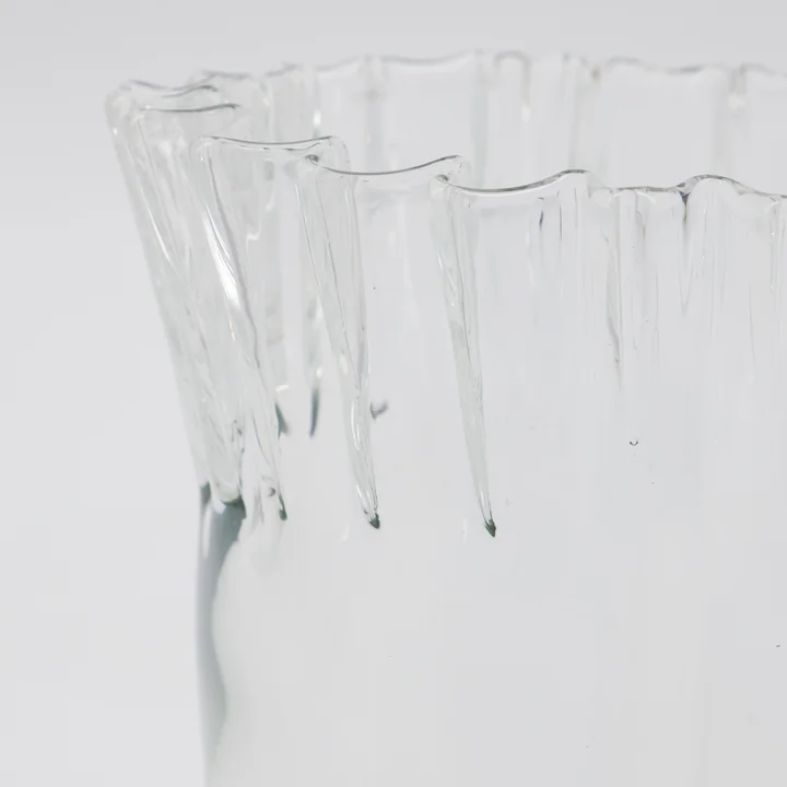 House Doctor - Fold Vase, H 28 cm, klar