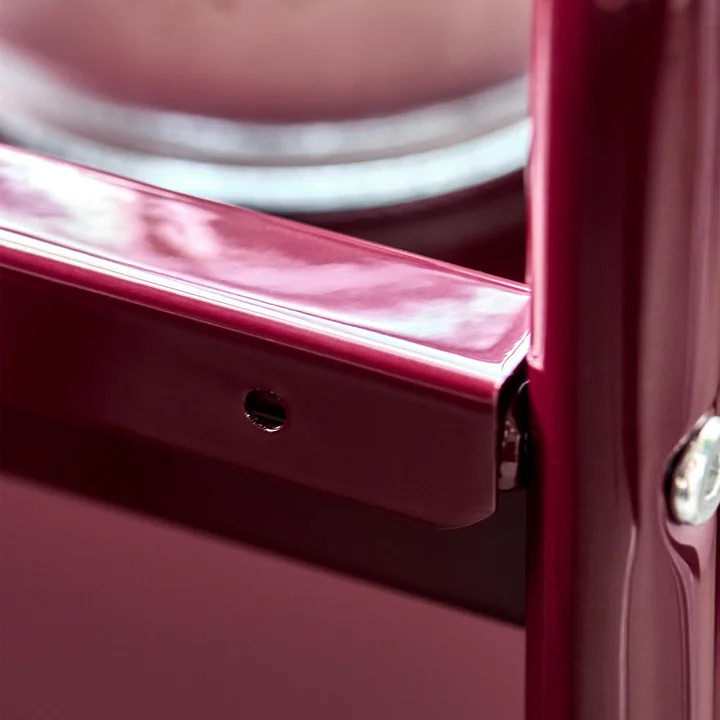 House Doctor - Servierwagen Roll, bordeaux