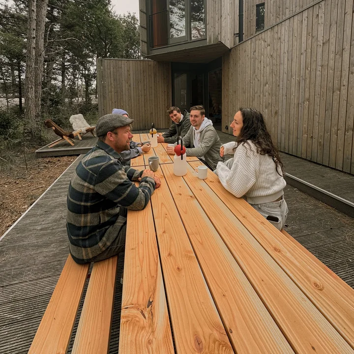 Weltevree - Salut Outdoor Set, Tisch und Bänke