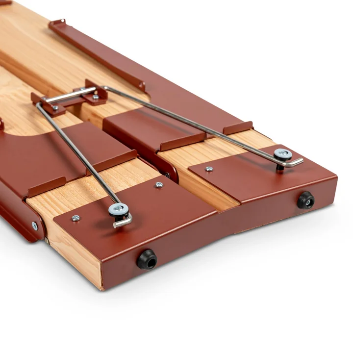 Weltevree - Salut Outdoor Bank 190 x 30 cm, oxidrot