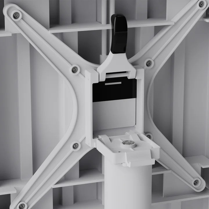 Fatboy - Fred's Outdoor Tisch 80 x 80 cm, hellgrau (Exklusive Edition)