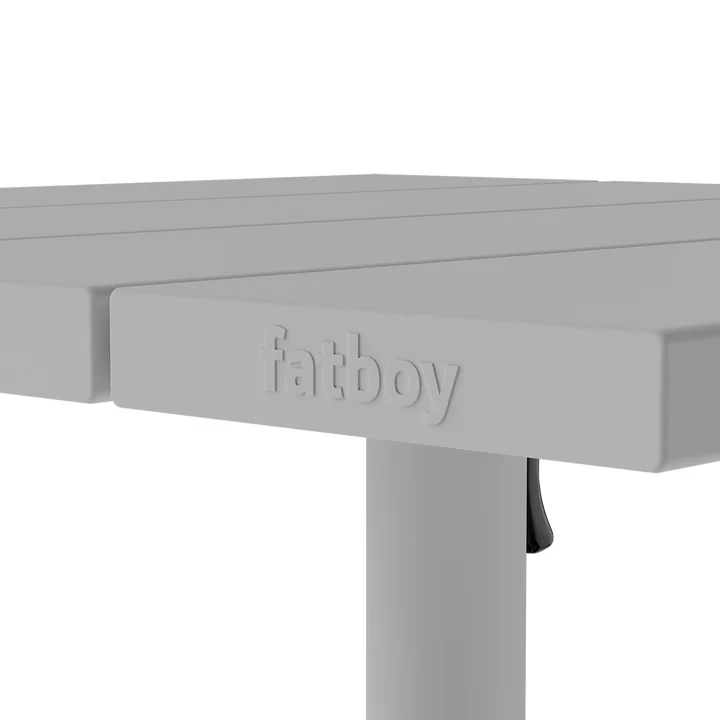 Fatboy - Fred's Outdoor Tisch 80 x 80 cm, hellgrau (Exklusive Edition)