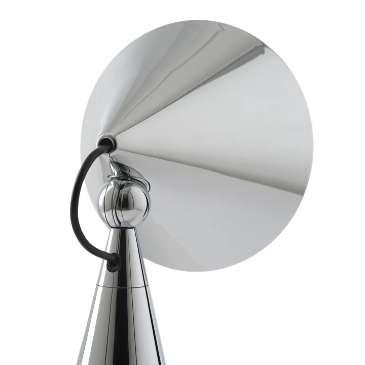 Tom Dixon - Pose LED Tischleuchte mit Akku, silber