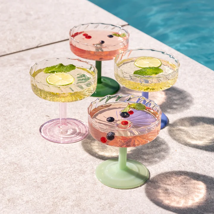 &klevering - Coupe Twirl Gläser