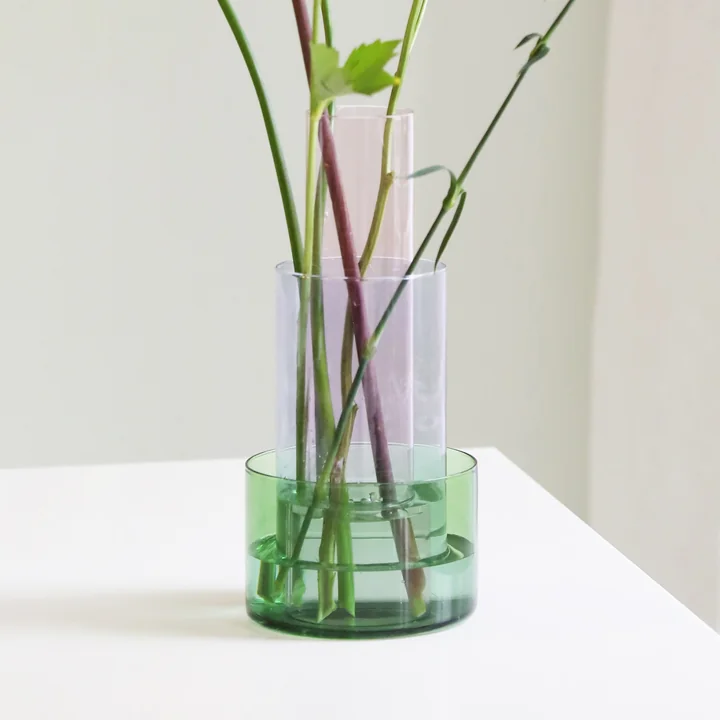 &klevering - Amphi Vase large, grün 