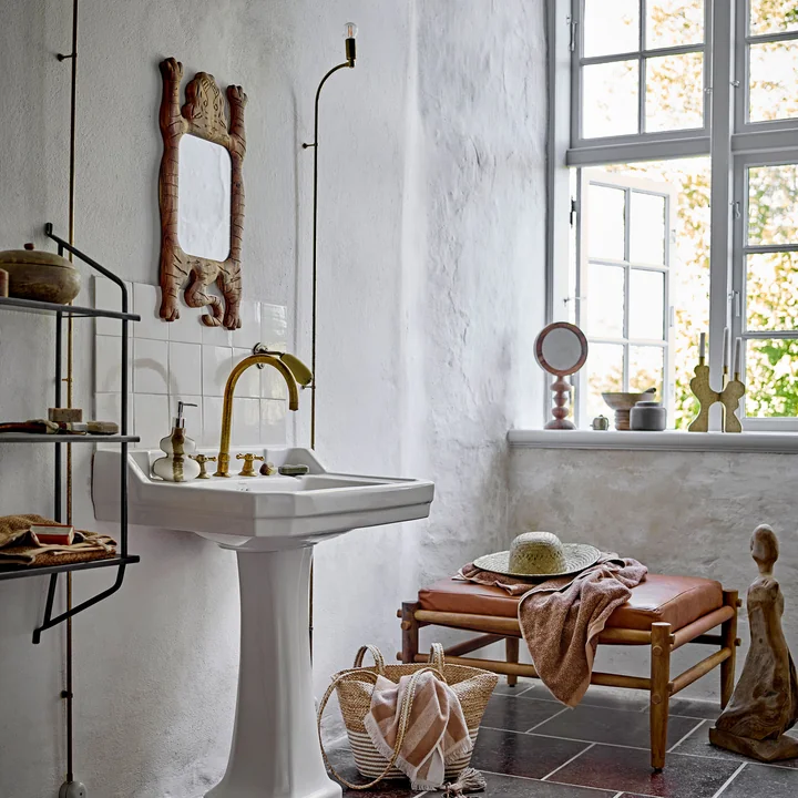 Malukka Tischspiegel, braun von Bloomingville