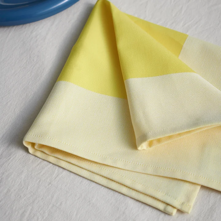 HAY - Ram Serviette, 40 x 40 cm, gelb